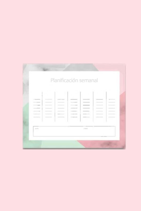 Planificador Semanal